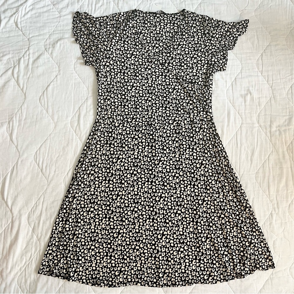 New Long Tall Sally Black and White Dress